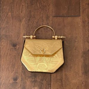 Gold Handbag
